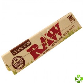 Papel raw king size slim organic 1 unidad