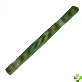 tutor plástico verde 70 cm